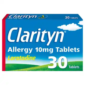 Morrisons Clarityn allergy tablets 10mg loratadine allergy and hayfever relief offer