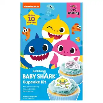 Morrisons Nickelodeon pinkfong baby shark cupcake kit offer