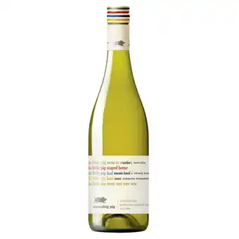 Morrisons Squealing pig chardonnay offer