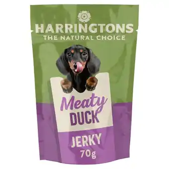 Morrisons Harringtons meaty duck jerky dog treats offer