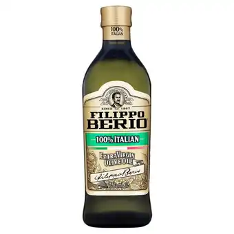 Morrisons Filippo berio 100% italian extra virgin olive oil offer