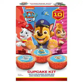 Morrisons Paw patrol cupcake kit offer