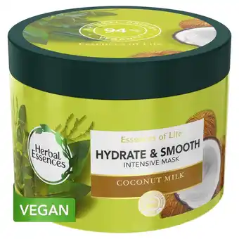 Morrisons Herbal essences bio renew coconut milk hair mask offer