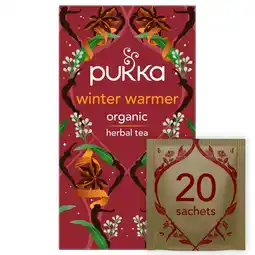Morrisons Pukka winter warmer organic herbal tea offer