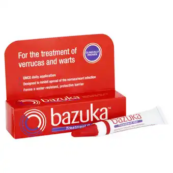 Morrisons Bazuka treatment gel offer