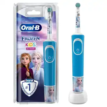Morrisons Oral-b electric toothbrush featuring frozen characters powered by braun offer