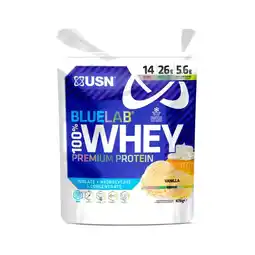 Morrisons Usn blue lab whey vanilla offer