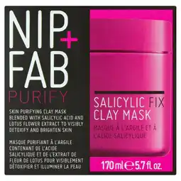 Morrisons Nip + fab salicylic fix clay mask offer