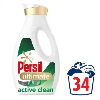 Morrisons Persil ultimate active clean liquid laundry detergent 34 wash offer