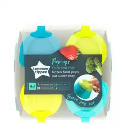 Morrisons Tommee tippee pop up pots 4 months+ offer