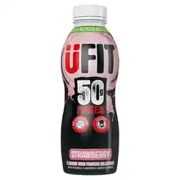 Morrisons Ufit high protein shake drink strawberry offer
