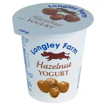 Morrisons Longley farm hazelnut yogurt offer