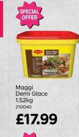 Bestway Maggi demi glace offer