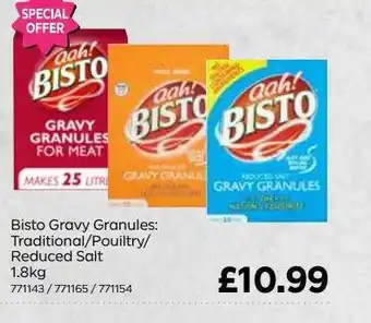 Bestway Bristo gravy granules offer