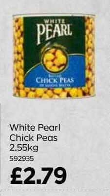Bestway White pearl chick peas offer