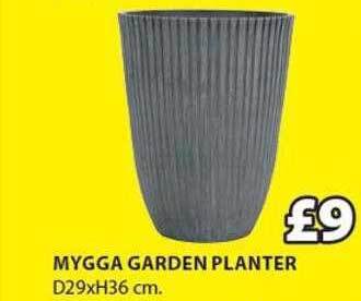 JYSK Mygga garden planter offer