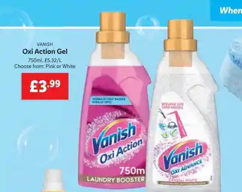 Lidl Vanish oxi action gel offer
