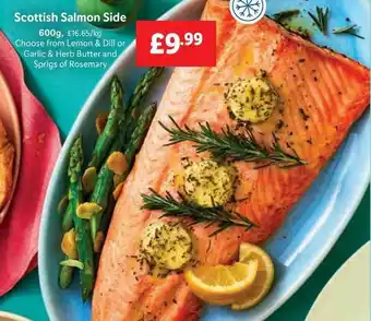 Lidl Scottish salmon side offer