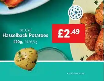 Lidl Deluxe hasselback potatoes offer