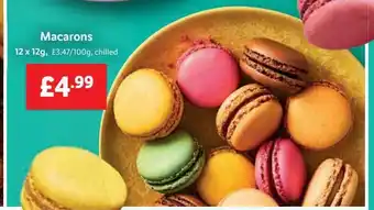 Lidl Macarons offer