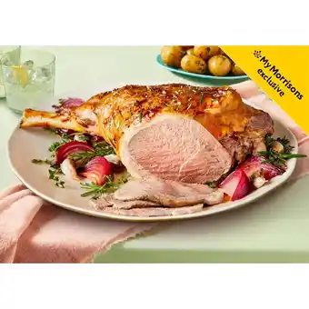 Morrisons Morrisons market st british whole lamb leg (cp) offer