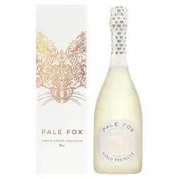 Morrisons Pale fox single estate prosecco gift box offer