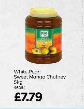 Bestway White pearl sweet mango chutney offer