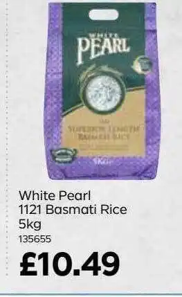 Bestway White pearl 1121 basmati rice offer