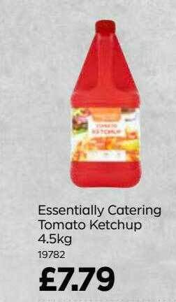Bestway Essentially catering tomato ketchup offer