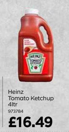 Bestway Heinz tomato ketchup offer