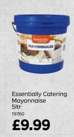 Bestway Essentially catering mayonnaise offer