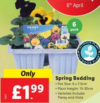 Lidl Spring Bedding offer