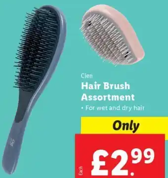 Lidl Cien Hair Brush Assortment offer