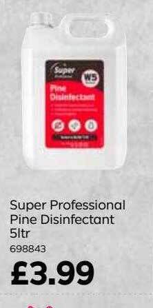 Bestway Super professional pine disinfectant offer