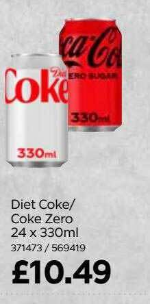 Bestway Diet coke-coke zero offer