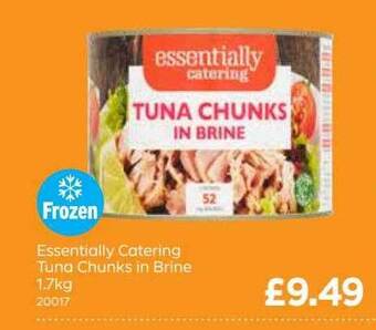 Bestway Essentially catering tuna chunks in brine offer