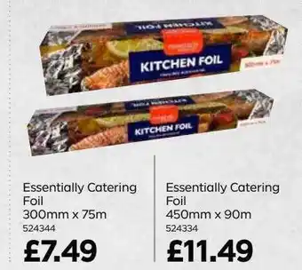 Bestway Essentially catering foil, essentially catering foil offer