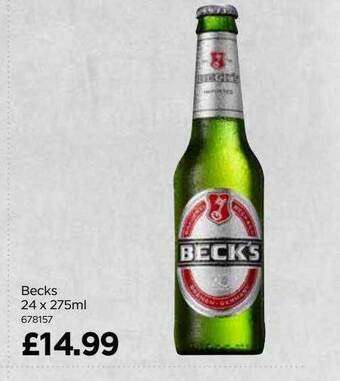 Bestway Becks offer
