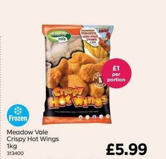 Bestway Meadow vale crispy hot wings offer