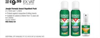 Costco Jungle formula insect repellent pack offer