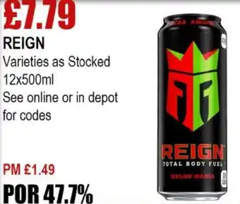 Bestway Reign 12x500ml offer