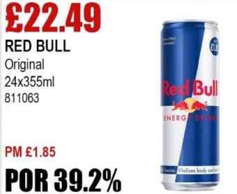 Bestway Red Bull Original 24x355ml offer