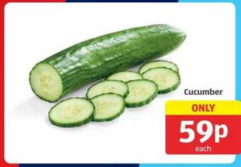 Aldi Cucumber offer