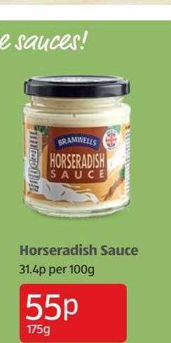 Aldi Horseradish sauce offer