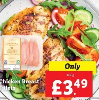 Lidl Chicken Breast Fillets 400 g offer