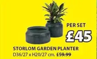 JYSK Storlom garden planter offer