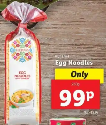 Kuljanka Egg Noodles 250g