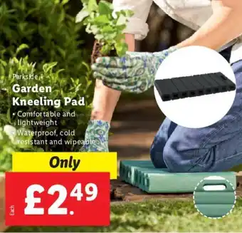 Lidl Parkside Garden Kneeling Pad offer