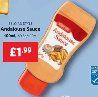 Lidl Belgian Style Andalouse Sauce 400ml offer
