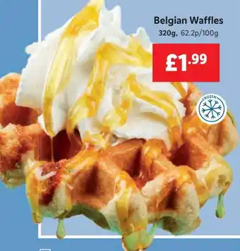 Lidl Belgian Waffles 320g offer